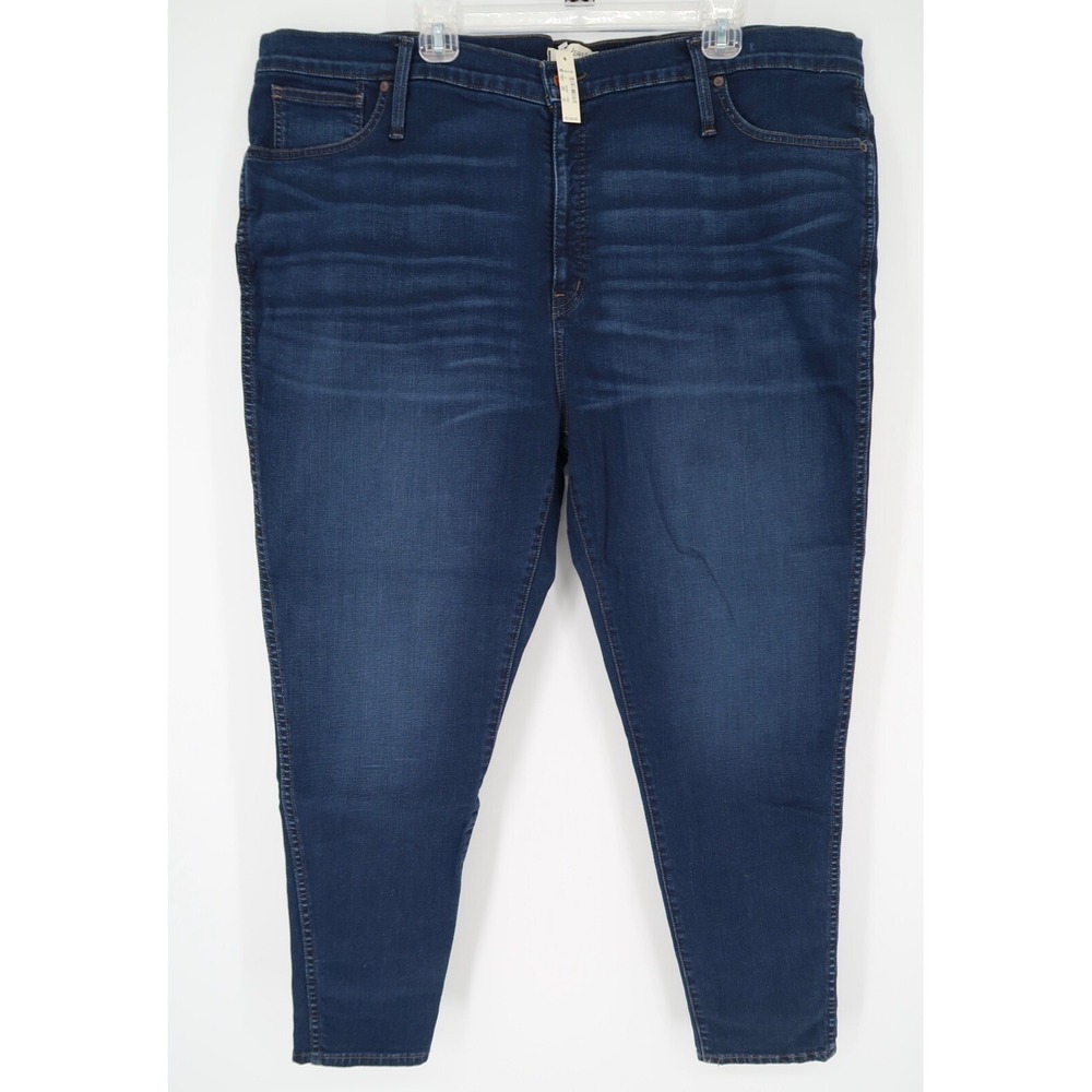 Madewell Women's 10" High Rise Skinny Jeans‎ Dark Wash F4684 Size 37 New